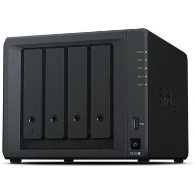 Synology DS420+ 4 Bahías NAS - Servidor de almacenamiento NAS Synology DS420+ 4 Bahías NAS - Servidor de almacenamiento NAS