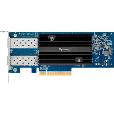 Synology E10G21-F2 10GbE SFP+ Network Card - High-Speed Fiber Synology E10G21-F2 10GbE SFP+ Network Card - High-Speed Fiber