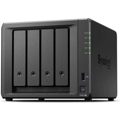 Synology DS923+ Server NAS Nero - Compatto, Espandibile, Alta Velocità Synology DS923+ Server NAS Nero - Compatto, Espandibile, Alta Velocità