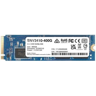 Synology SNV3410 400GB SSD NVMe - M.2 2280 PCIe 3.0 Synology SNV3410 400GB SSD NVMe - M.2 2280 PCIe 3.0