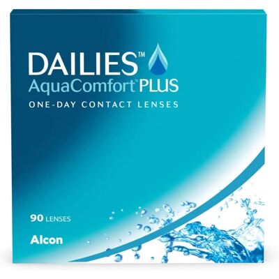 Dailies AquaComfort Plus - 90 Lentilles journalières - Yeux sensibles - Publicité Dailies AquaComfort Plus - 90 Lentilles journalières - Yeux sensibles - Publicité