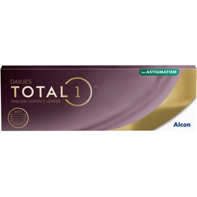 Alcon Dailies Total 1 für Astigmatismus - Stabil, Feuchtigkeitsreiche Tageslinsen Alcon Dailies Total 1 für Astigmatismus - Stabil, Feuchtigkeitsreiche Tageslinsen