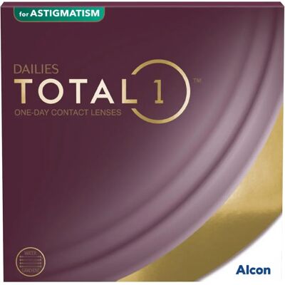 Alcon Dailies Total 1 für Astigmatismus - 90 Linsen Alcon Dailies Total 1 für Astigmatismus - 90 Linsen
