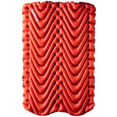 Klymit Izolowany podwójny materac V - Pomarańczowy - 188 cm Klymit Izolowany podwójny materac V - Pomarańczowy - 188 cm