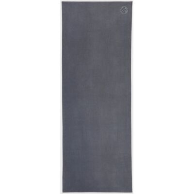 Manduka Grey Yoga Mat - Equa Microfiber Towel Manduka Grey Yoga Mat - Equa Microfiber Towel