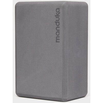 Manduka Recycled Foam Yoga Block - Thunder - Yoga Block Manduka Recycled Foam Yoga Block - Thunder - Yoga Block