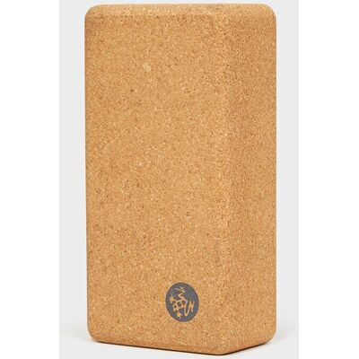 Manduka Light Sand Cork Yoga Block - Yoga Block Manduka Light Sand Cork Yoga Block - Yoga Block