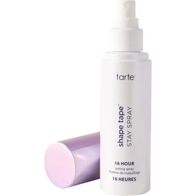 Tarte Shape Tape Stay Spray - Spray fixatif vegan - 16H tenue - Publicité Tarte Shape Tape Stay Spray - Spray fixatif vegan - 16H tenue - Publicité