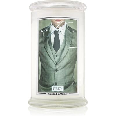 Kringle Candle Grey - Świeca zapachowa - 624 g Kringle Candle Grey - Świeca zapachowa - 624 g