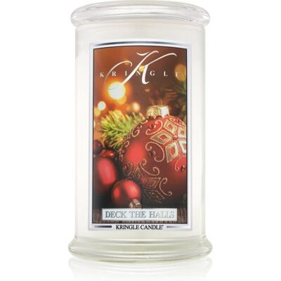 Kringle Candle Deck The Halls - Świeca zapachowa 624 g Kringle Candle Deck The Halls - Świeca zapachowa 624 g