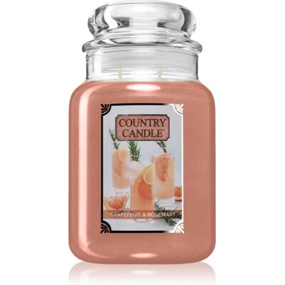 Country Candle Grejpfrut i Rozmaryn - Pachnąca świeca Country Candle Grejpfrut i Rozmaryn - Pachnąca świeca