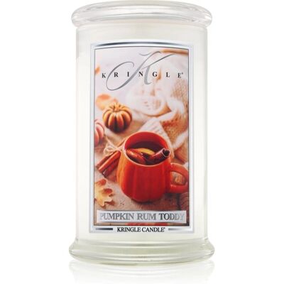 Kringle Candle Pumpkin Rum Toddy - Κερί με άρωμα σόγιας 624 γρ Kringle Candle Pumpkin Rum Toddy - Κερί με άρωμα σόγιας 624 γρ