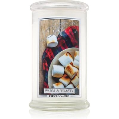 Kringle Candle Warm & Toasty Wosk sojowy - Zapach do domu Kringle Candle Warm & Toasty Wosk sojowy - Zapach do domu