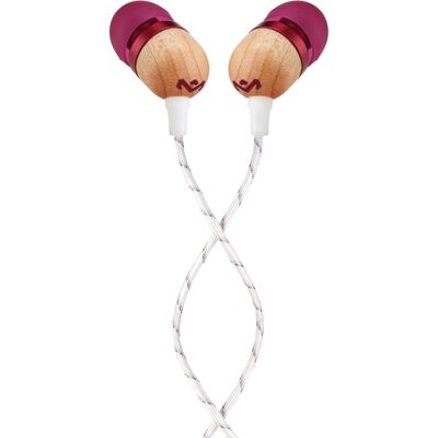 Écouteurs intra-auriculaires House Of Marley Smile Jamaica EM-JE041-PU - Violet/Marron - Publicité Écouteurs intra-auriculaires House Of Marley Smile Jamaica EM-JE041-PU - Violet/Marron - Publicité