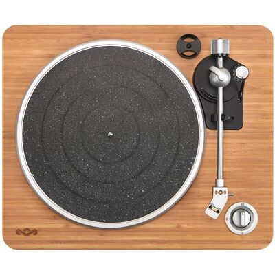 House of Marley Stir It Up Turntable - Belt Drive, 33/45 RPM, USB, Black House of Marley Stir It Up Turntable - Belt Drive, 33/45 RPM, USB, Black
