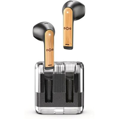 House of Marley Zion True Wireless Earbuds - Bluetooth, 16h, Mikrofon - Schwarz House of Marley Zion True Wireless Earbuds - Bluetooth, 16h, Mikrofon - Schwarz