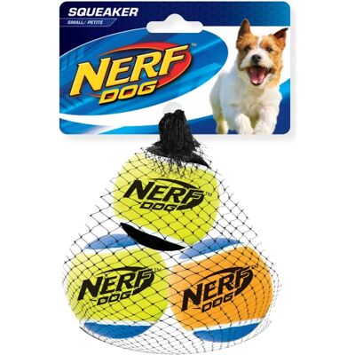 Ballon de tennis NERF pour chiens - S - Jouet pour chien - Publicité Ballon de tennis NERF pour chiens - S - Jouet pour chien - Publicité