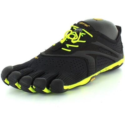 Vibram Vibram V-Run Chaussures de course pieds nus - Noir/Jaune - Chaussures - Publicité Vibram Vibram V-Run Chaussures de course pieds nus - Noir/Jaune - Chaussures - Publicité