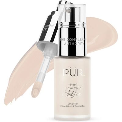PÜR Cosmetics 4-in-1 Love Your Selfie fond de ten și corector LN1 - Fond de ten și Corector PÜR Cosmetics 4-in-1 Love Your Selfie fond de ten și corector LN1 - Fond de ten și Corector