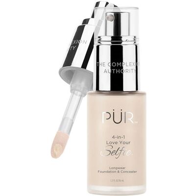 Pur Love Your Selfie Foundation LP4 - Vegansk långvarig foundation och concealer - Vanilj Pur Love Your Selfie Foundation LP4 - Vegansk långvarig foundation och concealer - Vanilj