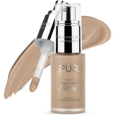 PÜR Cosmetics 4-in-1 Love Your Selfie Foundation - TN3 - Fond de ten și corector PÜR Cosmetics 4-in-1 Love Your Selfie Foundation - TN3 - Fond de ten și corector