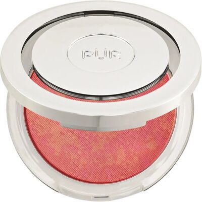 Pur Minerals Blushing Act Fersken Ansiktspudder - Hudforbedrende Make-up Pur Minerals Blushing Act Fersken Ansiktspudder - Hudforbedrende Make-up