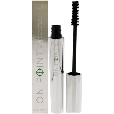 PÜR Cosmetics On Point 4-i-1 Mascara med Hampfröolja - Mascara - Svart PÜR Cosmetics On Point 4-i-1 Mascara med Hampfröolja - Mascara - Svart