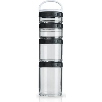 Černé potravinové kontejnery Blender Bottle GoStak - Potravinové kontejnery Černé potravinové kontejnery Blender Bottle GoStak - Potravinové kontejnery