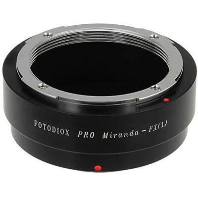 Fotodiox Adaptateur d'objectif de caméra Miranda-Fujix-Pro - Adaptateur d'objectif de caméra Fotodiox Adaptateur d'objectif de caméra Miranda-Fujix-Pro - Adaptateur d'objectif de caméra