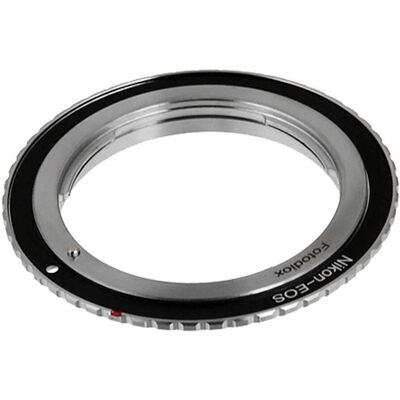 Fotodiox Nikon F to Canon EOS Lens Adapter - Gen10 Focus - Vintage Compatibility Fotodiox Nikon F to Canon EOS Lens Adapter - Gen10 Focus - Vintage Compatibility