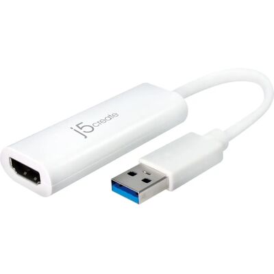 j5create - JUA254 - Weiß - USB-Grafikadapter j5create - JUA254 - Weiß - USB-Grafikadapter