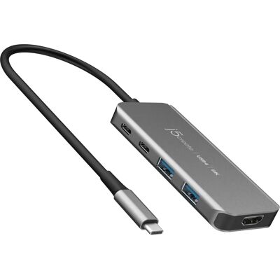 j5create JCH453-N Hub USB4 Fin - Interface Hub - Publicité j5create JCH453-N Hub USB4 Fin - Interface Hub - Publicité