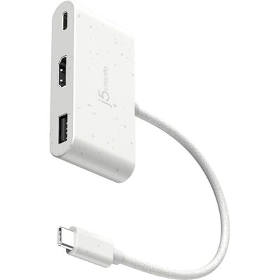 j5create JCA379EW-N USB-C auf HDMI & USB-A Adapter - Schnittstellen-Hub j5create JCA379EW-N USB-C auf HDMI & USB-A Adapter - Schnittstellen-Hub
