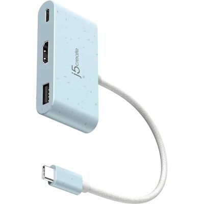 J5CREATE - JCA379EC-N - HDMI - Strömförsörjning - USB-C hub J5CREATE - JCA379EC-N - HDMI - Strömförsörjning - USB-C hub