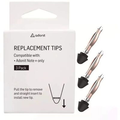 Menatwork Ersatzspisser for Adonit Note+ - Stylus Tilbehør Menatwork Ersatzspisser for Adonit Note+ - Stylus Tilbehør