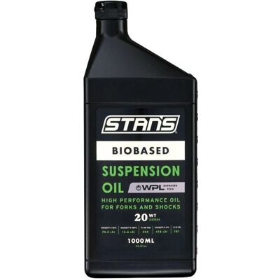 Stans Biobased Suspension Oil - 1000ml - 20wt Stans Biobased Suspension Oil - 1000ml - 20wt