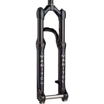 Fourche de suspension Manitou Circus Expert - Noire - 20mm Axle - Publicité Fourche de suspension Manitou Circus Expert - Noire - 20mm Axle - Publicité