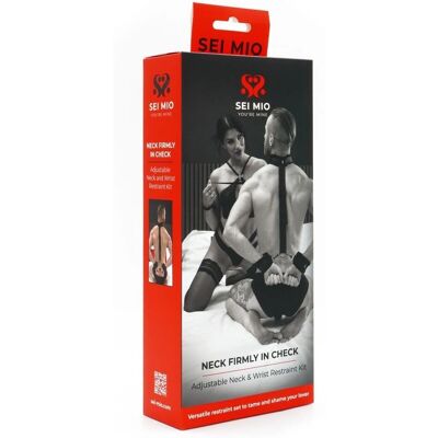 Mitac SEI MIO Hals- och handledsbindningsset - BDSM Bondage Mitac SEI MIO Hals- och handledsbindningsset - BDSM Bondage