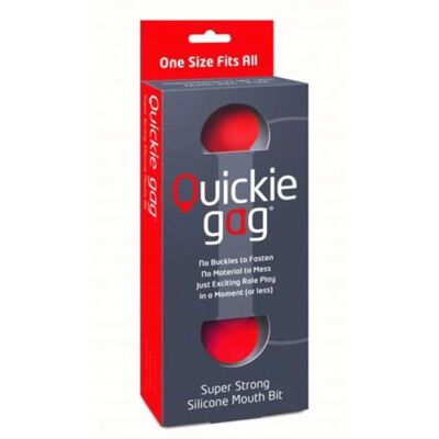 Générique Quickie Gag - Gag de Bondage - Silicone - Sangle Réglable - BDSM Générique Quickie Gag - Gag de Bondage - Silicone - Sangle Réglable - BDSM