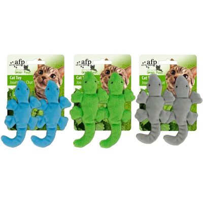 Jouet Chat Gekko All For Paws - Herbe à Chat Canadienne - 9cm Jouet Chat Gekko All For Paws - Herbe à Chat Canadienne - 9cm