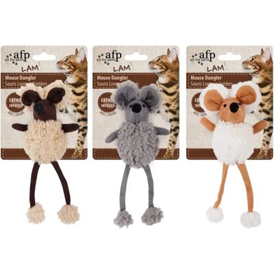 All For Paws Lam Muis Dangler - Kat Jouw All For Paws Lam Muis Dangler - Kat Jouw