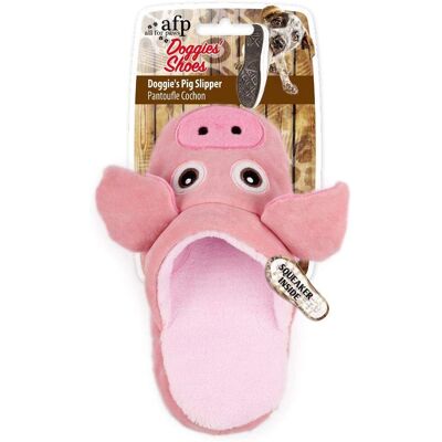 All For Paws Doggy's Pig Slipper - Dog Toy All For Paws Doggy's Pig Slipper - Dog Toy