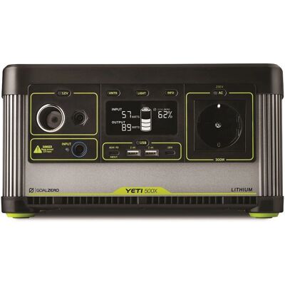 Power Bank Goal Zero Yeti 500X - Estação de energia portátil para emergências e camping Power Bank Goal Zero Yeti 500X - Estação de energia portátil para emergências e camping