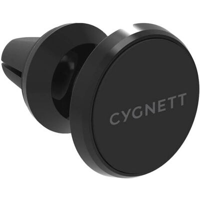 Supporto magnetico auto Cygnett nero - Portatelefono veicolare Supporto magnetico auto Cygnett nero - Portatelefono veicolare
