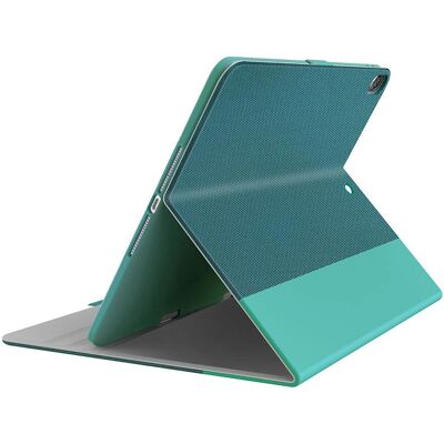 Coque iPad Jade Green avec Porte-stylet - Protection 360° - Publicité Coque iPad Jade Green avec Porte-stylet - Protection 360° - Publicité