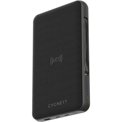 Cygnett Power Bank Edge+ 27000mAh Wireless - Power Bank Cygnett Power Bank Edge+ 27000mAh Wireless - Power Bank