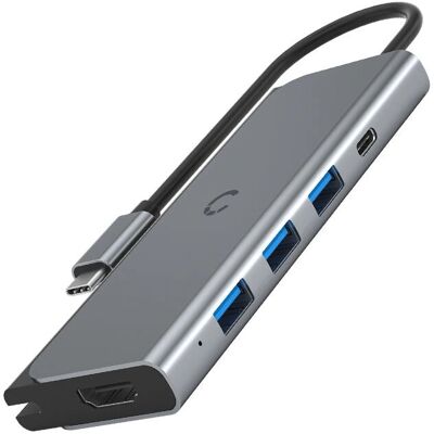 Cygnett CY3318HUBC3 Laptop Dock - USB-C 4K HDMI Cygnett CY3318HUBC3 Laptop Dock - USB-C 4K HDMI