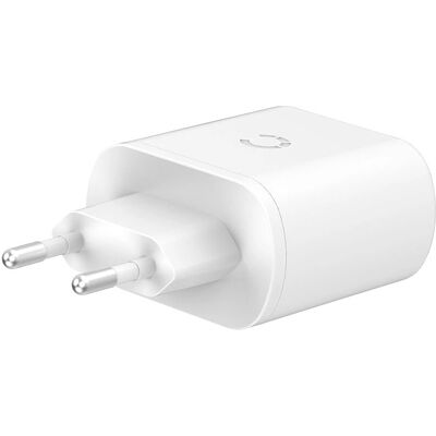 Cygnett PowerPlus 32W USB-C PD Dual Port Wandlader - EU Weiß Cygnett PowerPlus 32W USB-C PD Dual Port Wandlader - EU Weiß