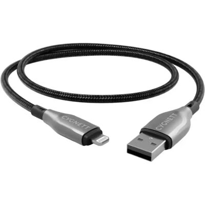 Cygnett Lightning zu USB-A 2,4A 12W Serienschirmkabel - Lade- & Synchronisationskabel Cygnett Lightning zu USB-A 2,4A 12W Serienschirmkabel - Lade- & Synchronisationskabel