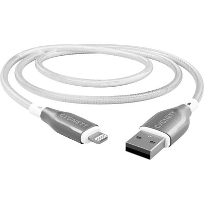 Cygnett CY4661PCCAL Cavo Lightning - 2m - Grigio, Bianco - Cavo Lightning Cygnett CY4661PCCAL Cavo Lightning - 2m - Grigio, Bianco - Cavo Lightning